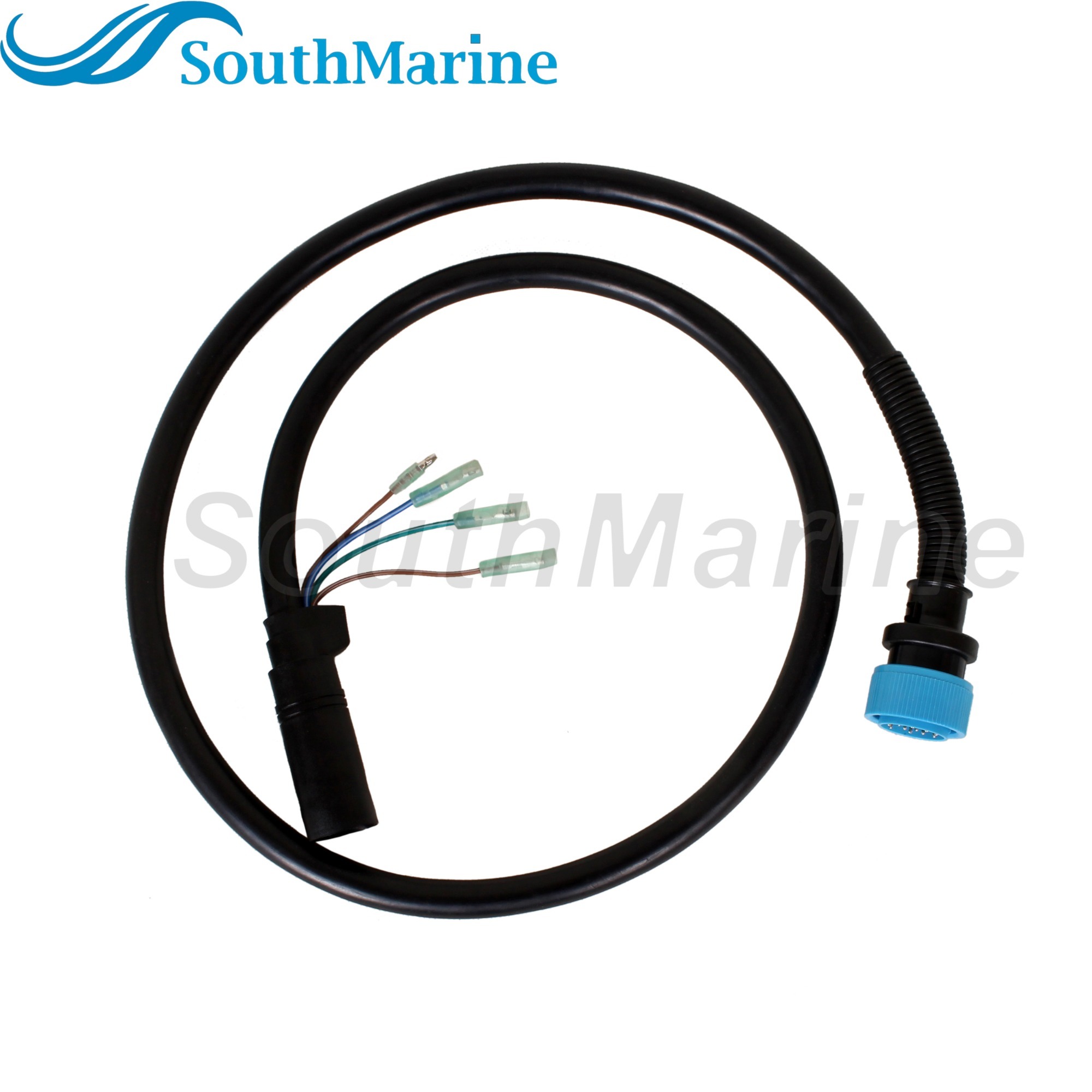 Boat Motor 84-896542T05 Ignition Wire Adapter Harness Assembly for Mercury Outboard Control Box, 8 Pins To 14 Pins, 5ft /1.52m