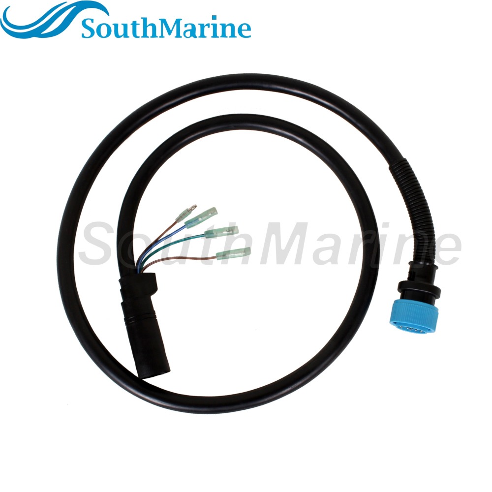 Boat Motor 84-896542T05 Ignition Wire Adapter Harness Assembly for Mercury Outboard Control Box, 8 Pins To 14 Pins, 5ft /1.52m