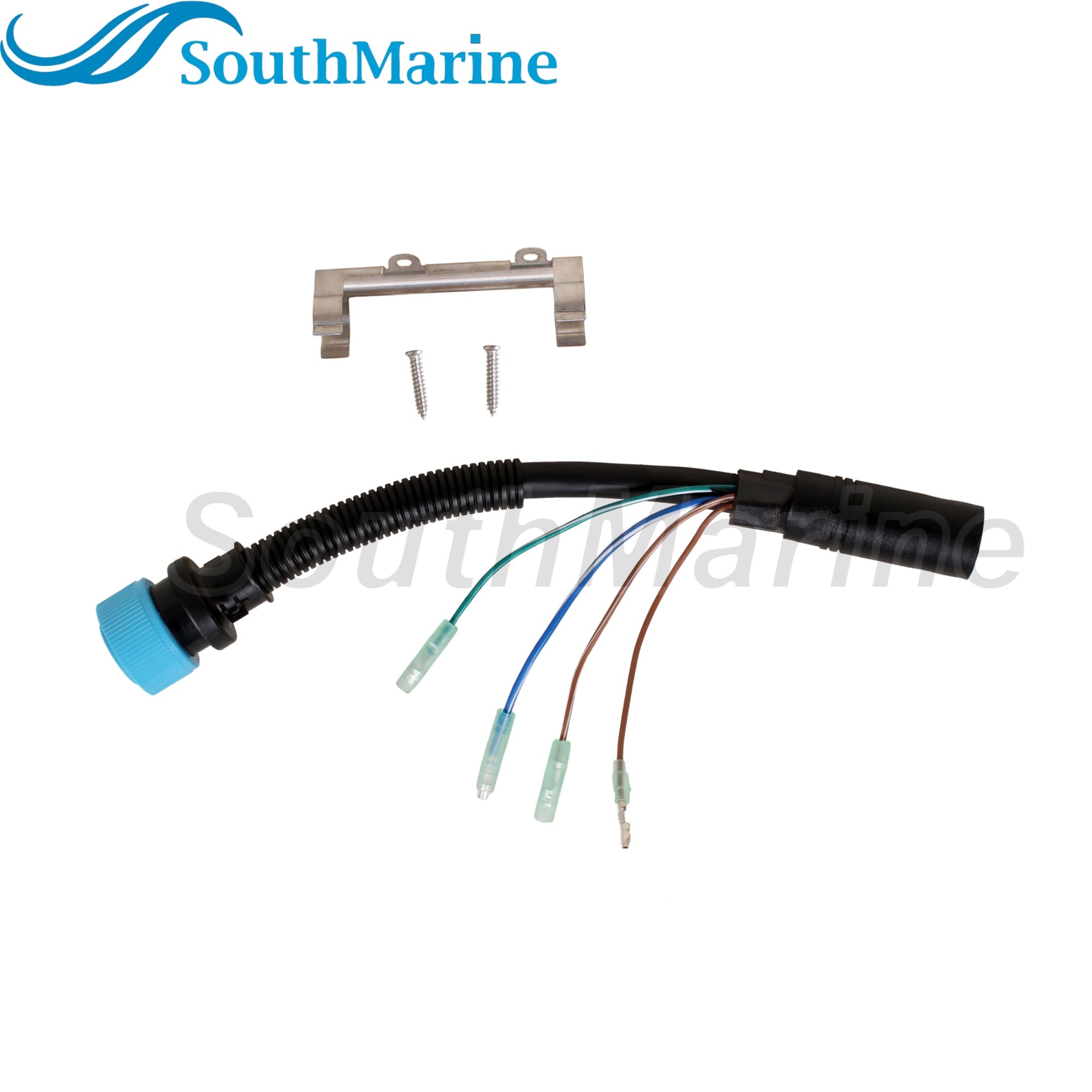 Boat Motor 84-896542T01 Ignition Wire Adapter Harness Assembly for Mercury Outboard Control Box, 8 Pins To 14 Pins, 1ft /0.31m