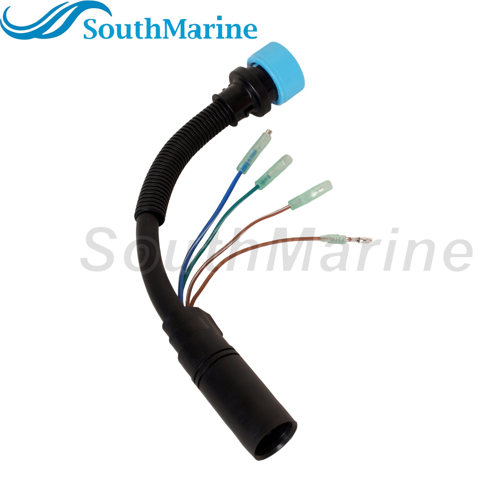 Boat Motor 84-896542T01 Ignition Wire Adapter Harness Assembly for Mercury Outboard Control Box, 8 Pins To 14 Pins, 1ft /0.31m