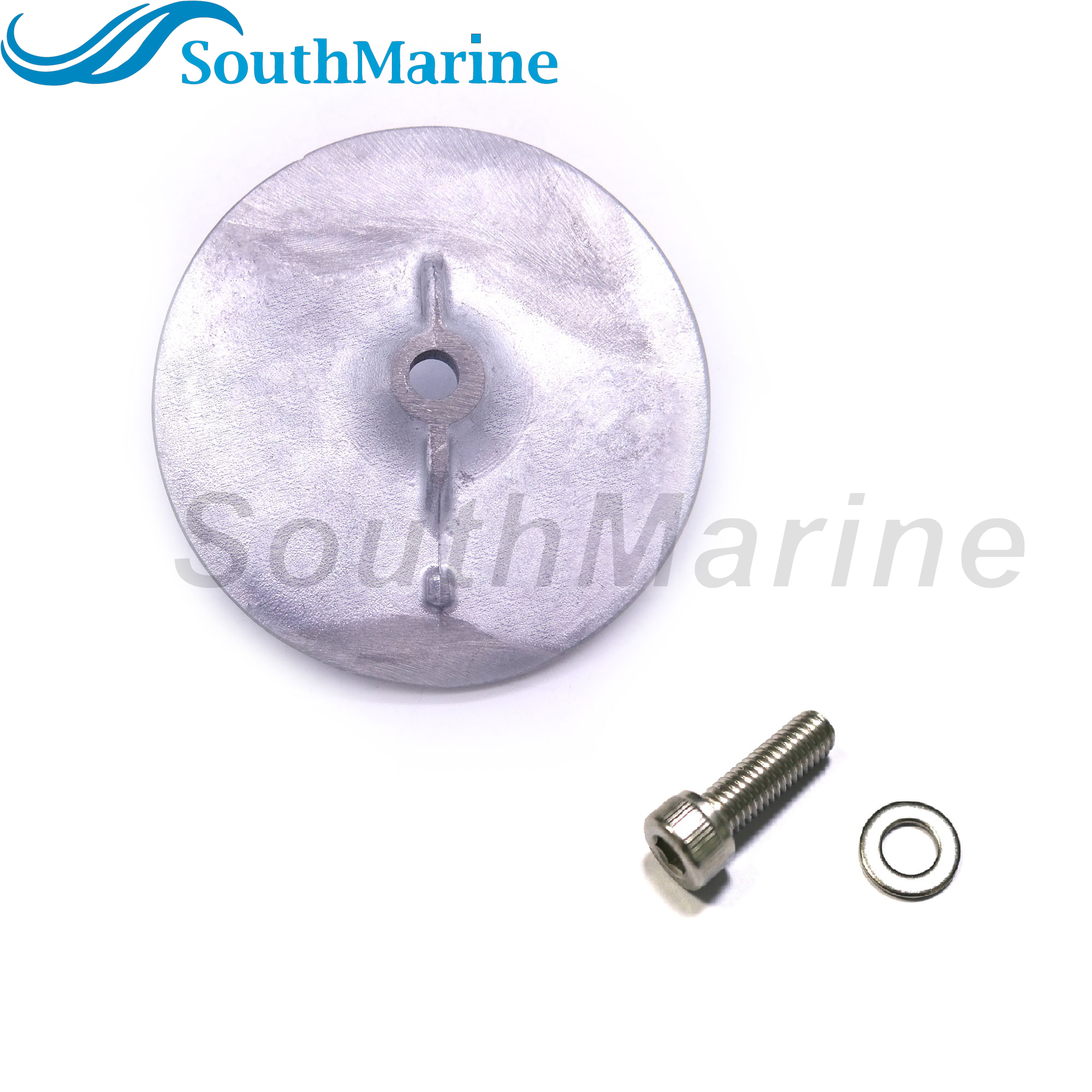 Boat Motor 664-45371-01 67C-45371-00 Trim Tab Anode for Yamaha Outboard Engine 25HP 30HP 40HP 50HP, fits Sierra 18-6096