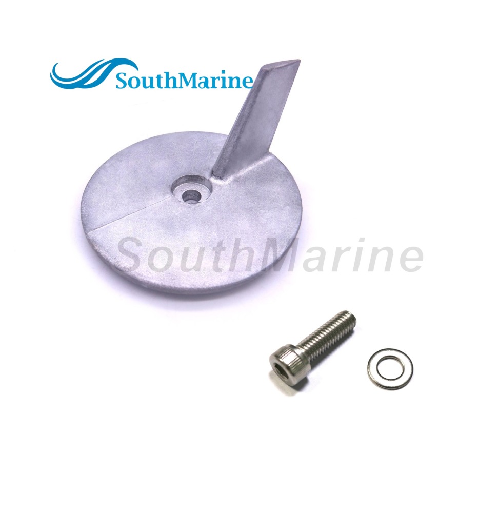 Boat Motor 06412-ZV5-000 Trim Tab Anode for Honda Outboard Engine 25HP 30HP 40HP 50HP, fits Sierra 18-6096