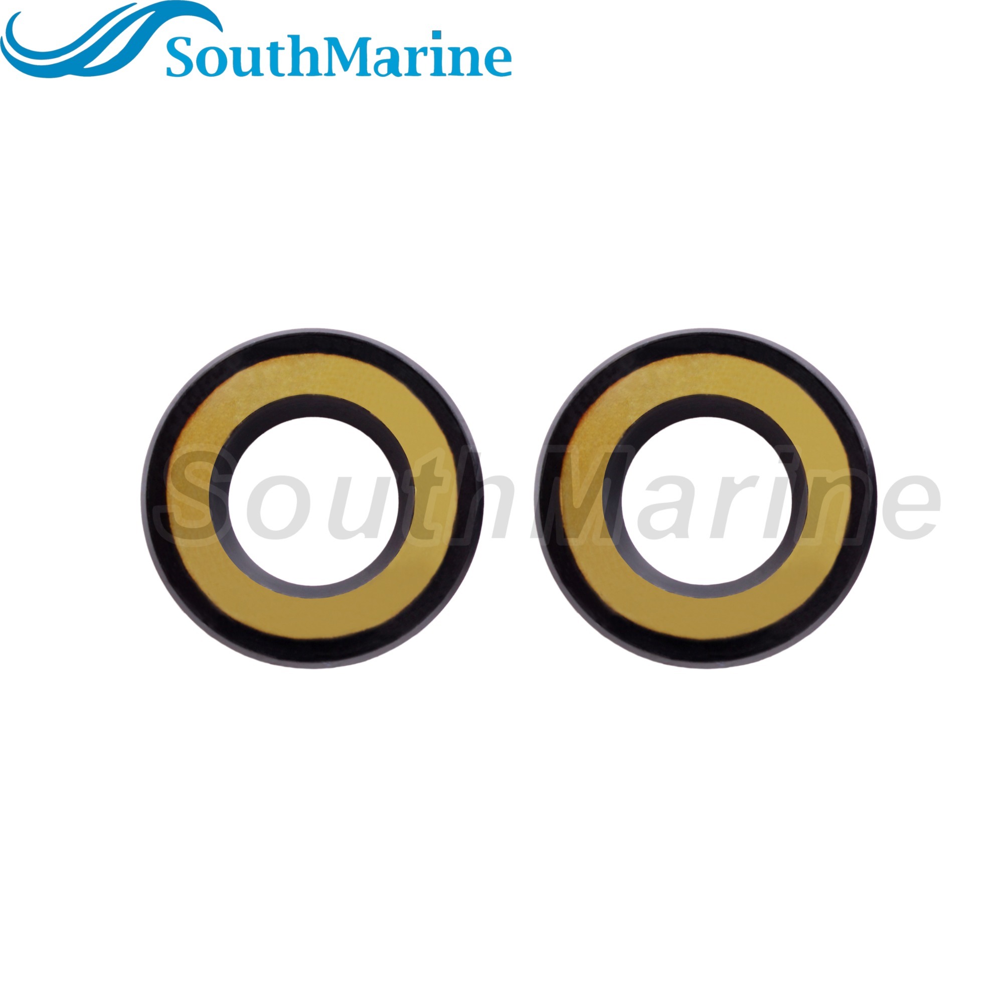 Boat Motor 93101-15074 93101-15074-00 Oil Seal for Yamaha Outboard Engine 6HP 8HP 9.9HP, 2pcs