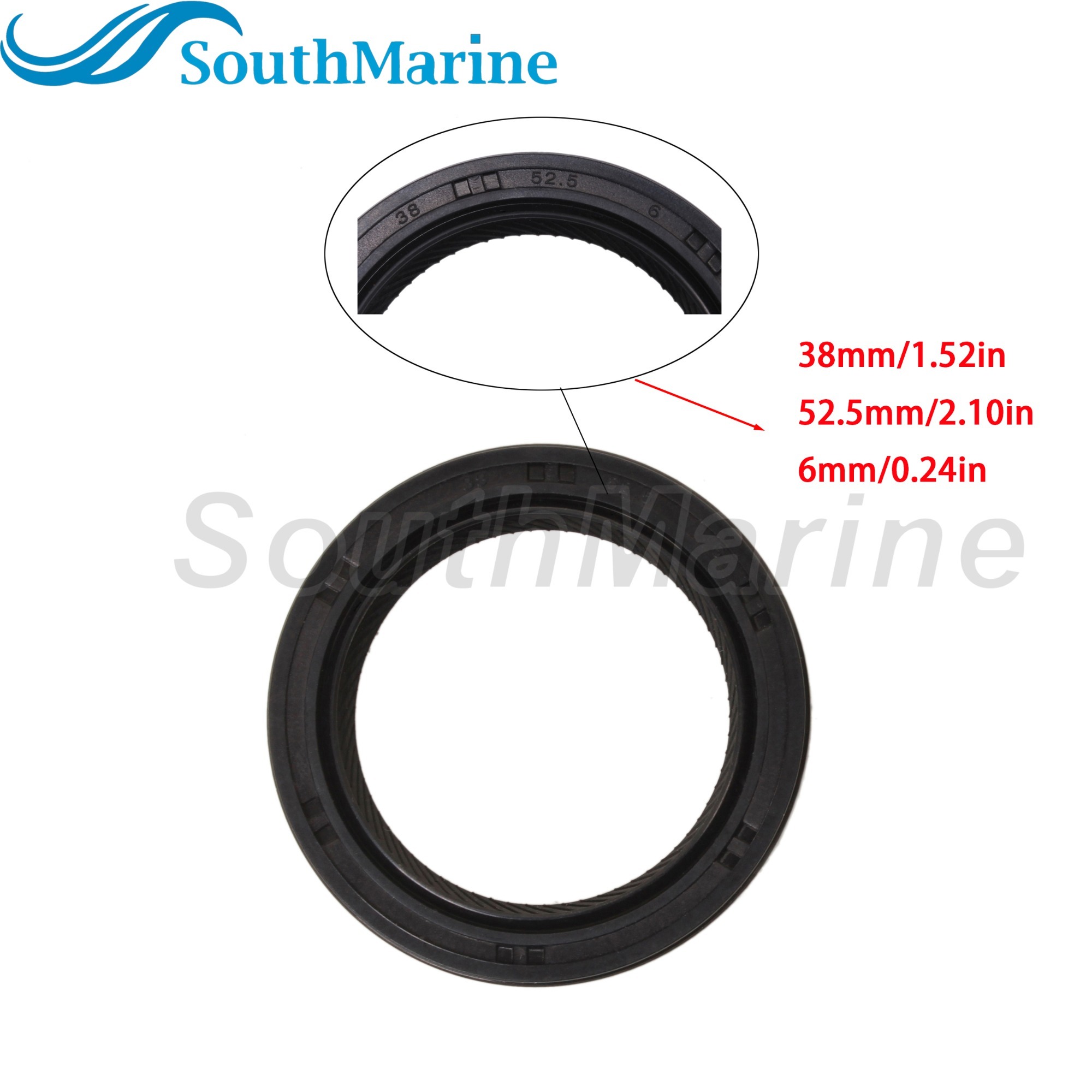 Boat Motor 93102-38008/38M54/38M59 68V-12223-00 Camshaft Oil Seal for Yamaha / 26-804144 804144001 for Mercury 75HP-425HP