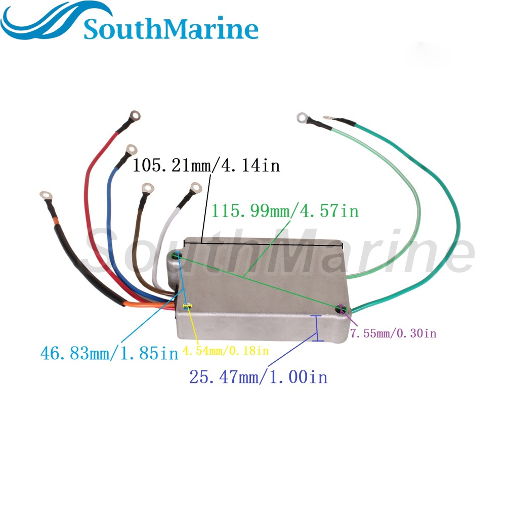 Boat Motor 114-4911 332-4911A2 4911A3 4911A5 4911A8 338-4733 338-4733A2 18-5786 Switch Box CDI Power Pack for Mercury 20HP 40HP
