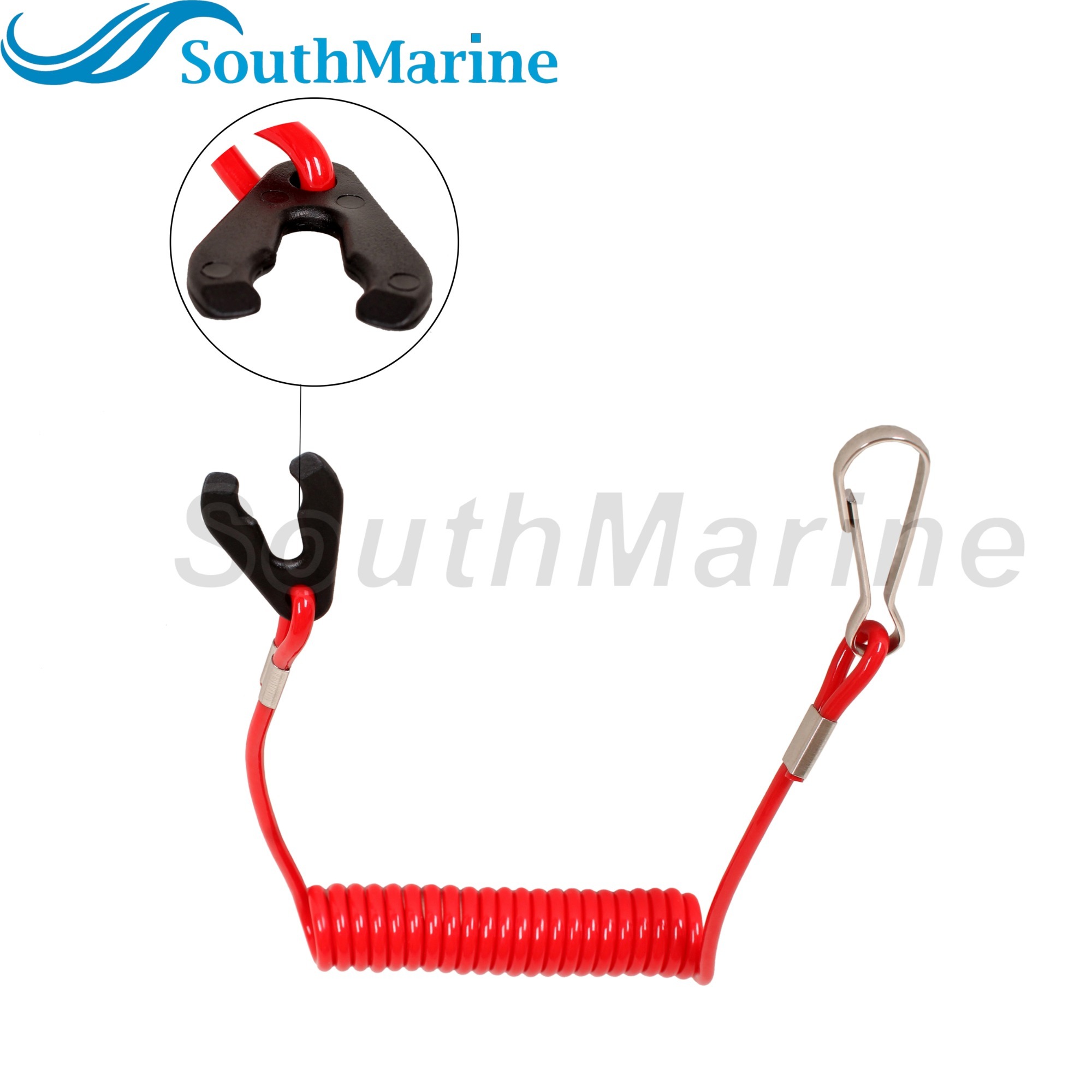 Boat Motor 688-82575-01 688-82575-02 Emergency Flameout Kill Stop Switch Safety Assy for Yamaha 9.9HP 40HP 50HP 60HP-250HP
