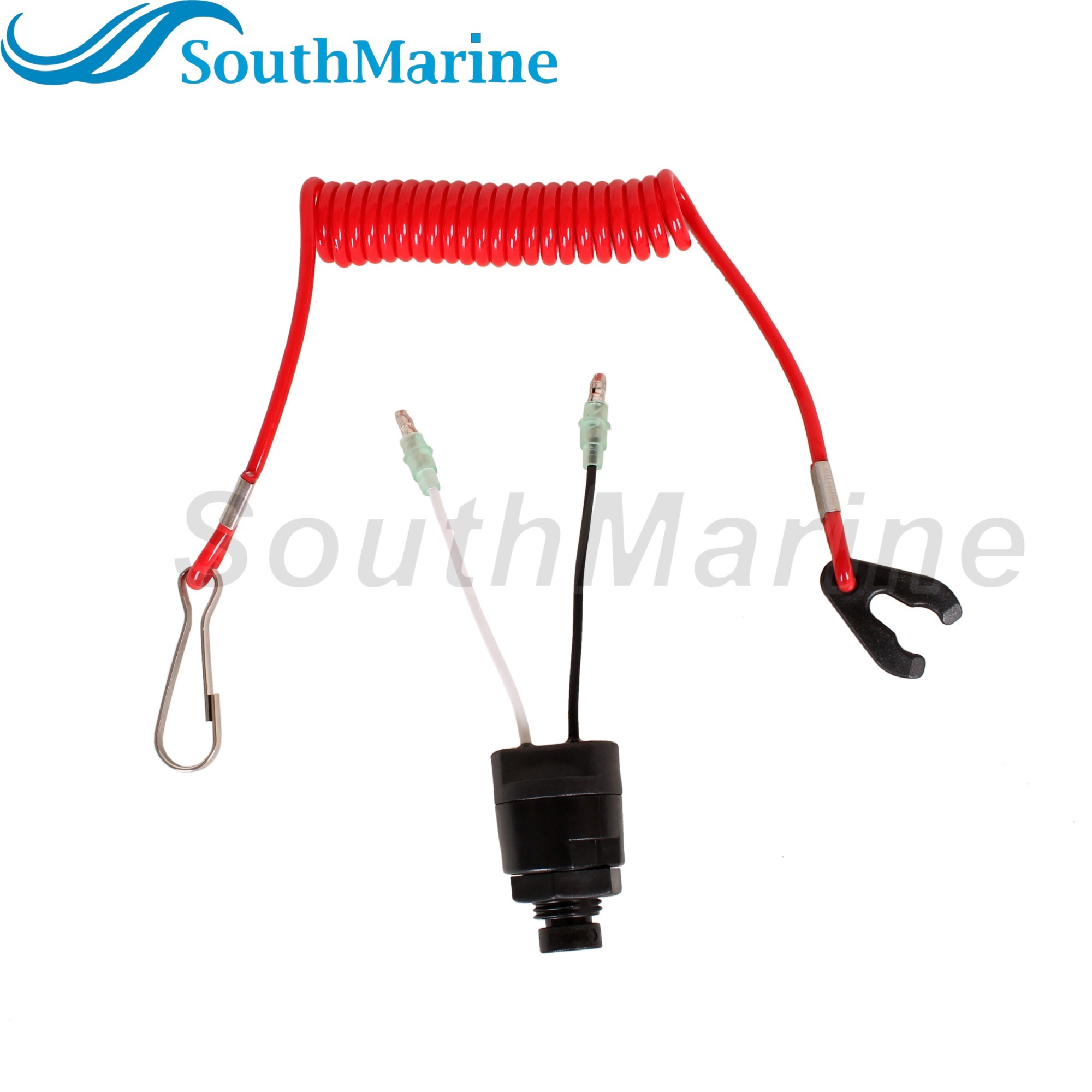 Boat Motor 688-82575-01 688-82575-02 Emergency Flameout Kill Stop Switch Safety Assy for Yamaha 9.9HP 40HP 50HP 60HP-250HP
