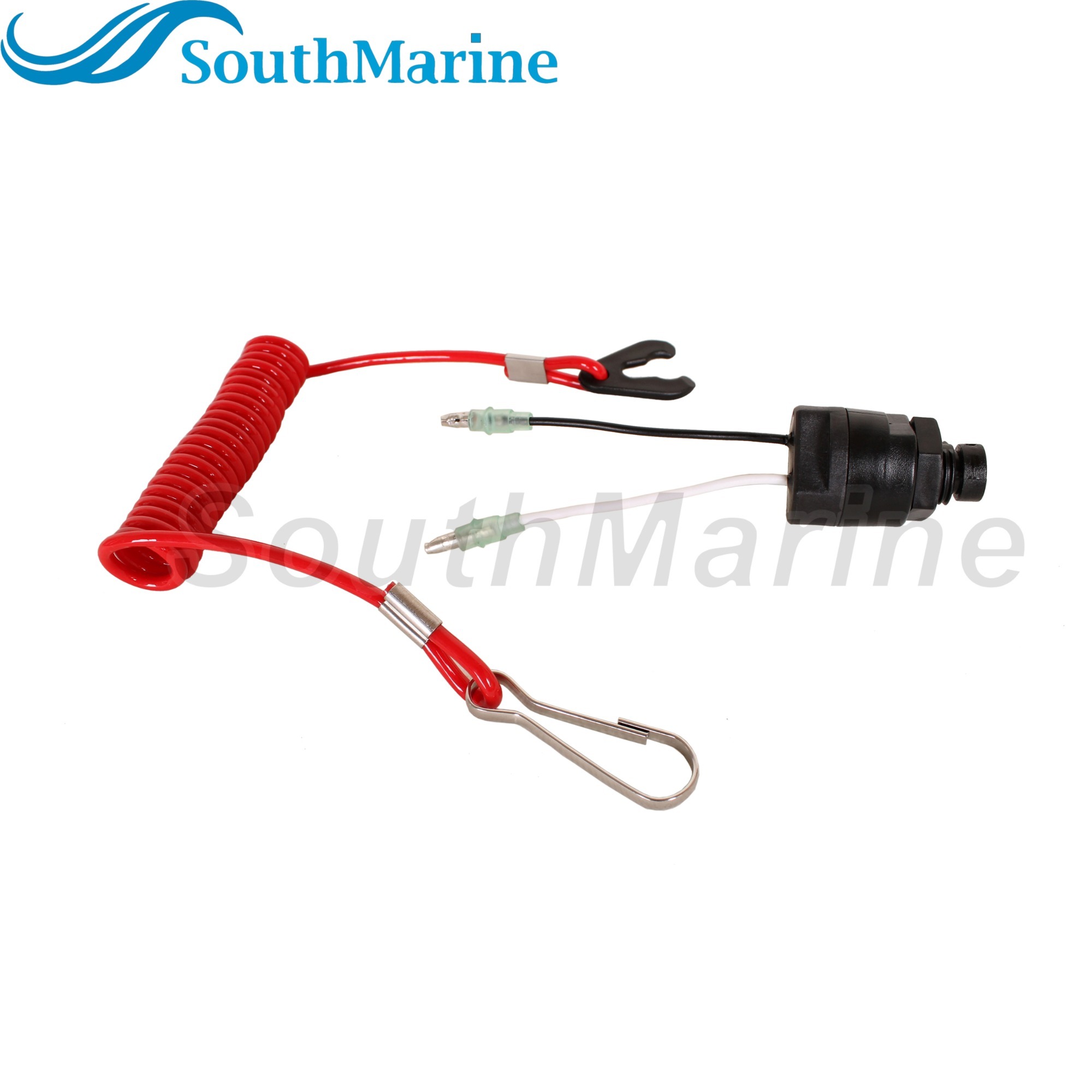 Boat Motor 688-82575-01 688-82575-02 Emergency Flameout Kill Stop Switch Safety Assy for Yamaha 9.9HP 40HP 50HP 60HP-250HP