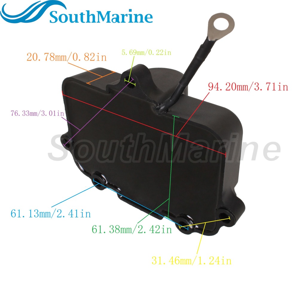 Boat Motor 339-7452A3 339-7452A2 339-7452A1 899883230 114-7452A 18-5776 Switch Box / CDI Ignition Pack for Mercury 18HP- 40HP