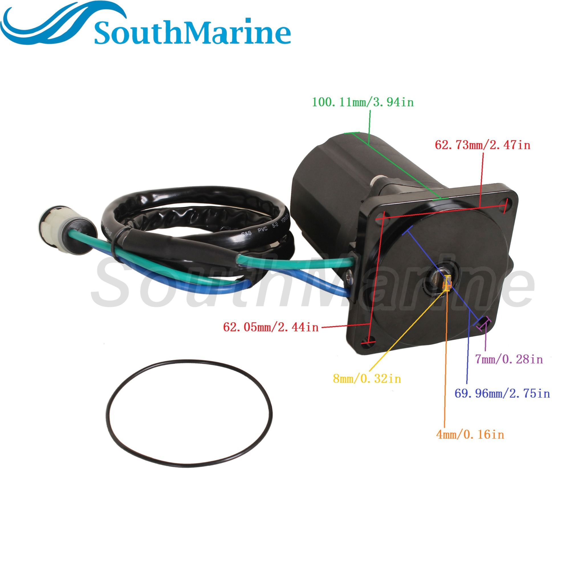 Boat Engine 36120-ZW4-H12 36120-ZW2-F12/ZZ3-003 Trim Tilt Motor for Honda BF40 BF50 / 6237 35-9473 430-22111 430-22158 for Arco