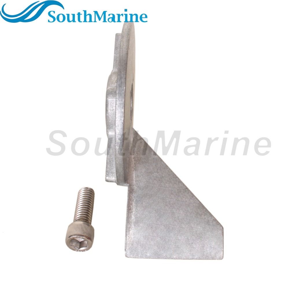 Boat Motor 17264T2 17264C1 F17264C1 Trim Tab Anode for Mercury Mariner Force 30HP 35HP 40HP 45HP 50HP- 75HP, Zinc Alloy