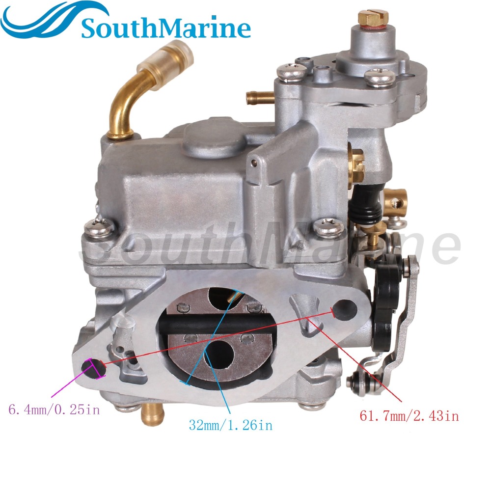 Boat Engine 853720T17 853720T22 8M0129554 8M0167275 Carburetor for Mercury / 3BJ031000 3BJ031330 for Tohatsu Nissan 15HP 20HP