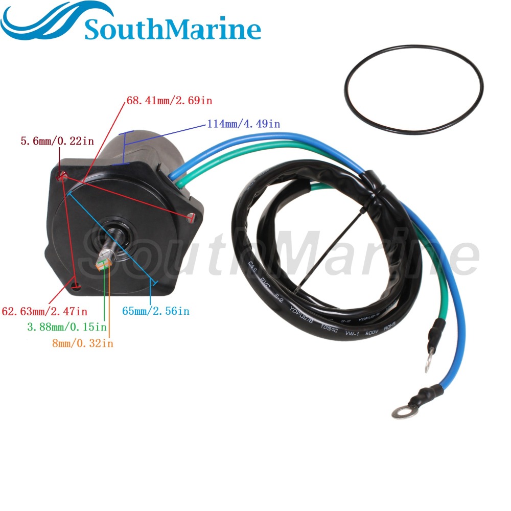 Boat Engine 6CJ-43880-10 6CJ-43880-11 6CJ-43880-12/13 Trim Tilt Motor for Yamaha 50HP 60HP 70HP F40 F50 F60 F70 FT50 FT60