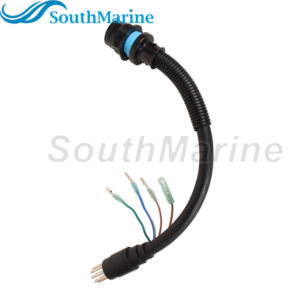 Boat Motor 84-896539T01 Ignition Wire Adapter Harness Assembly for Mercury Outboard Control Box, 14 Pins To 8 Pins, 1ft /0.31m