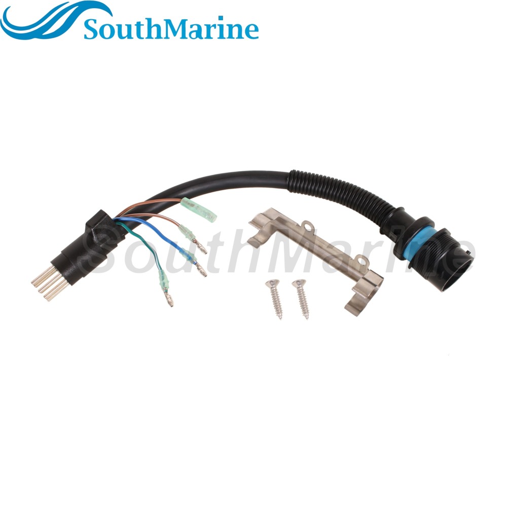 Boat Motor 84-896539T01 Ignition Wire Adapter Harness Assembly for Mercury Outboard Control Box, 14 Pins To 8 Pins, 1ft /0.31m