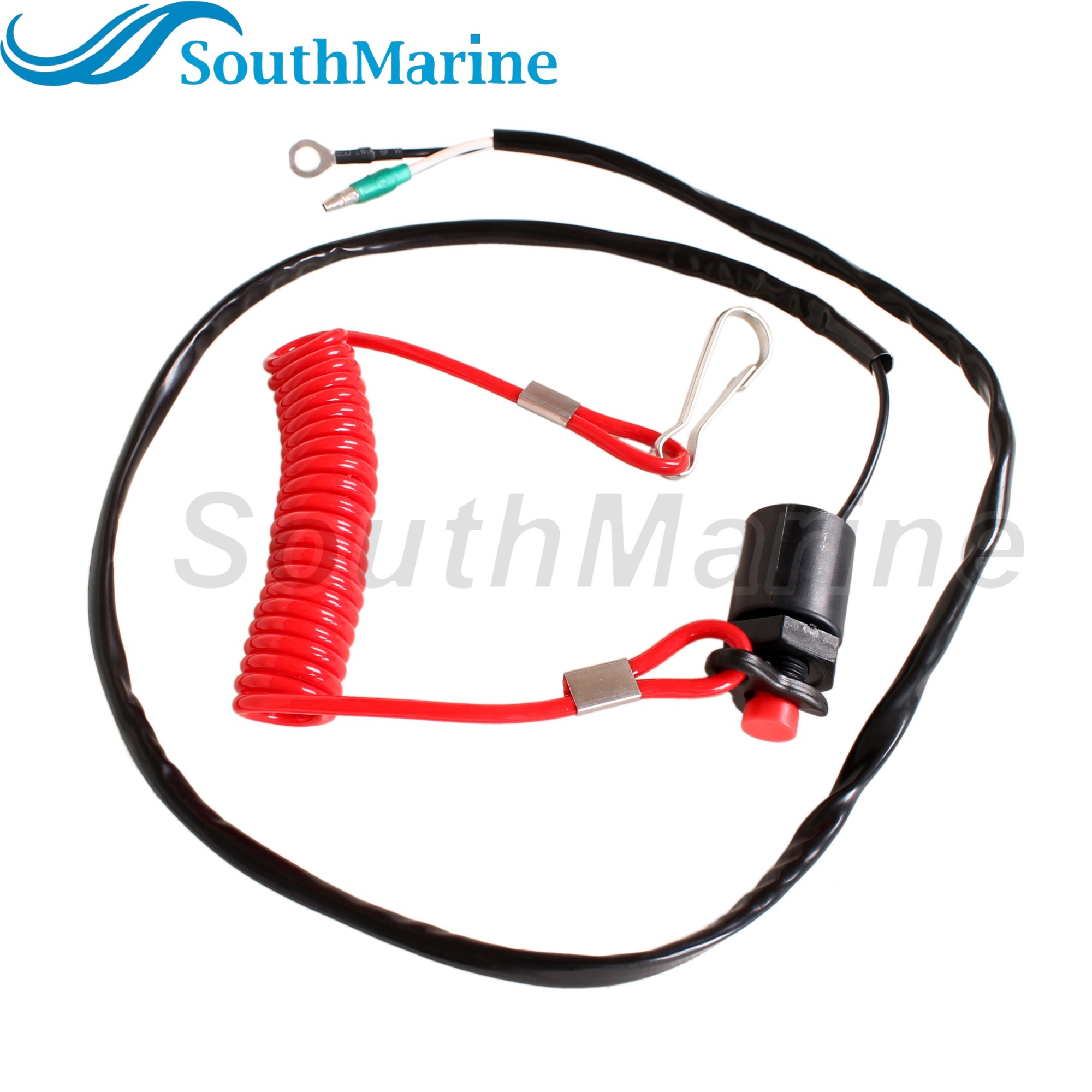 Boat Engine Emergency Kill Stop Switch 37830-91J00/01/02/03/04 for Suzuki / 5033404 for Evinrude Johnson OMC BRP 4HP 5HP 6HP