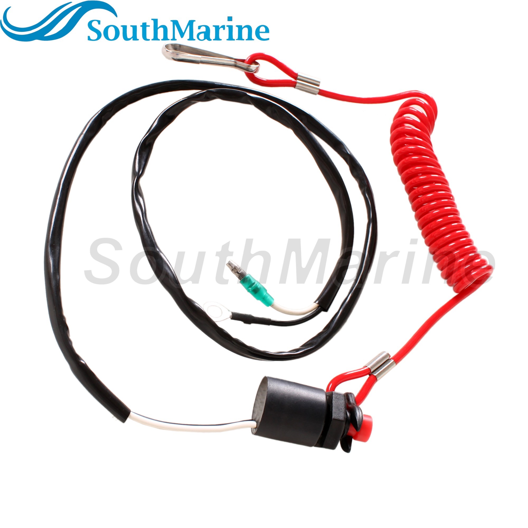 Boat Engine Emergency Kill Stop Switch 37830-91J00/01/02/03/04 for Suzuki / 5033404 for Evinrude Johnson OMC BRP 4HP 5HP 6HP