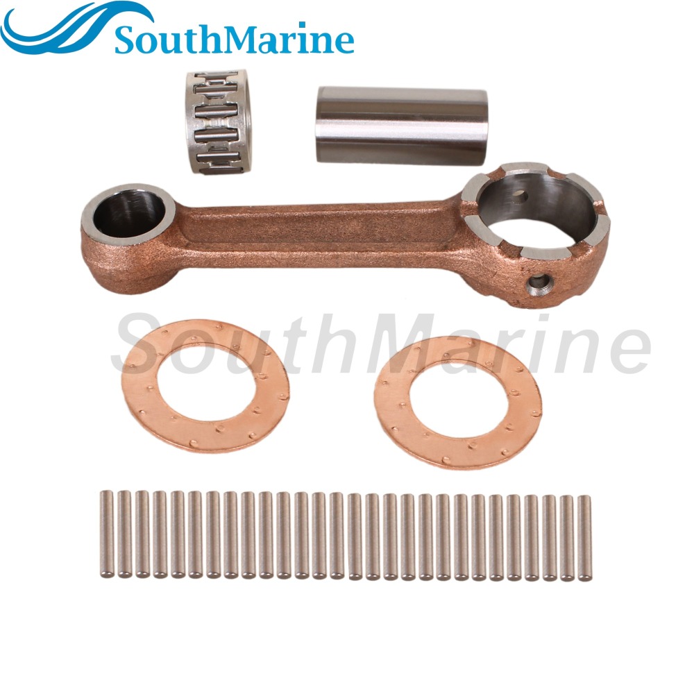 Outboard Motor 6E0-11651-01 677-11651-01 Crankshaft Connecting Rod for Yamaha 4HP 5HP 6HP 8HP / 8758M 9492M for Mercury Mariner