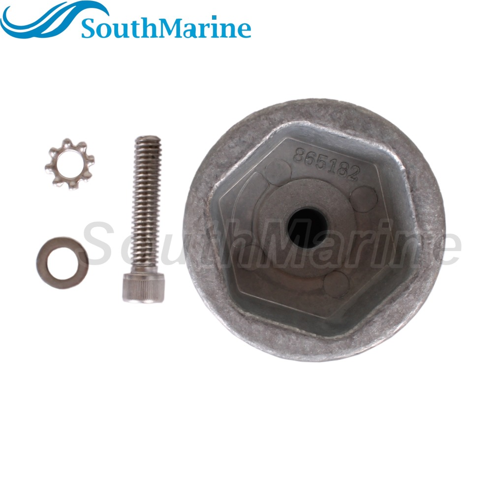 Outboard Motor 865182A01 865182A02 865182Q01 865182K01 Prop Propeller Shaft Anode kit for Mercury Mercruiser Boat Engine Bravo 3
