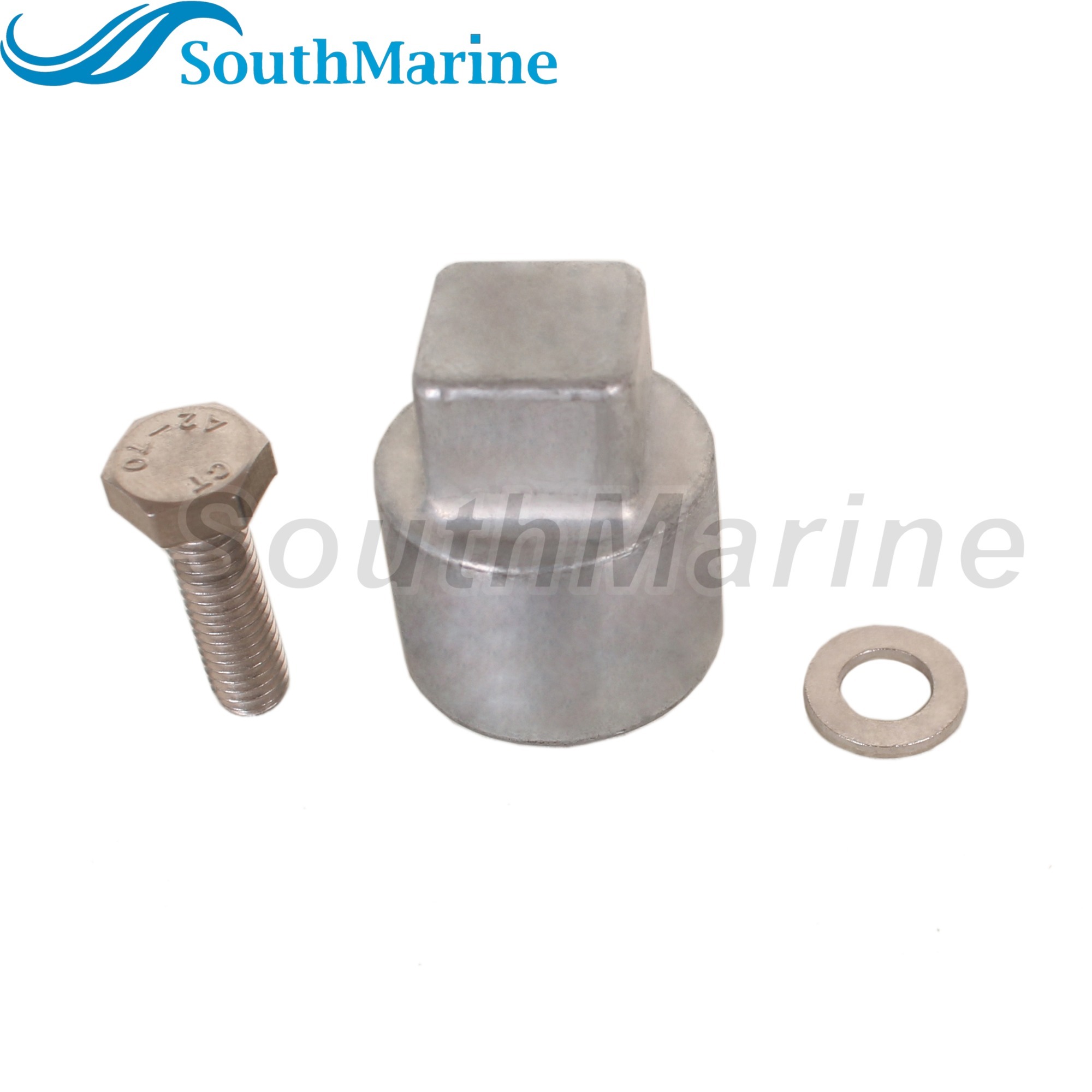 Outboard Motor 67F-11325-00 Cylinder Head Crankcase Anode for Yamaha Boat Engine Waverunner Sterndrive Marine 80HP-300HP
