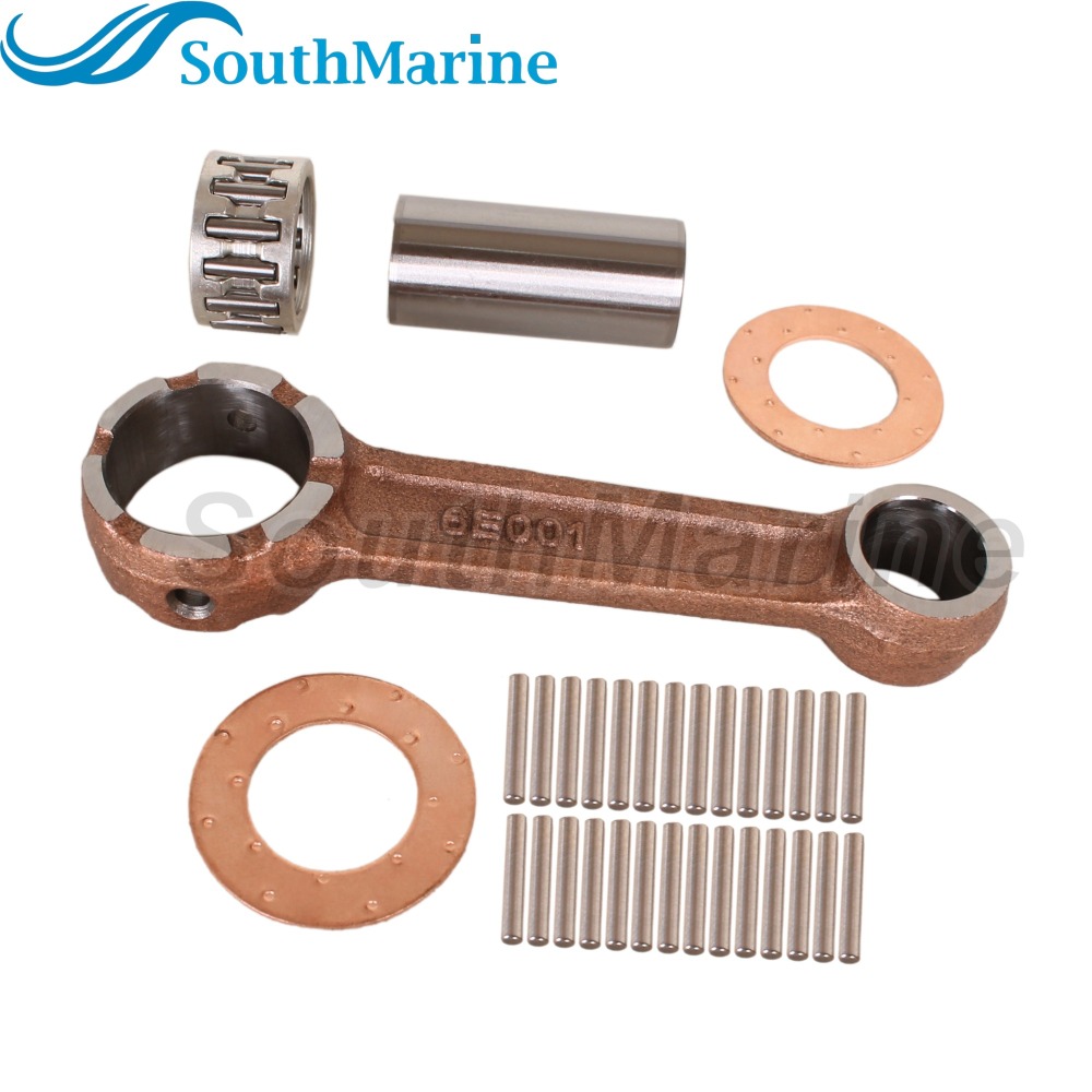 Outboard Motor 6E0-11651-01 677-11651-01 Crankshaft Connecting Rod for Yamaha 4HP 5HP 6HP 8HP / 8758M 9492M for Mercury Mariner