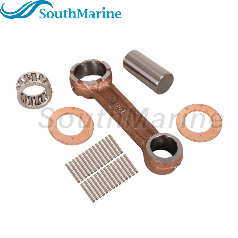 Outboard Motor 6E0-11651-01 677-11651-01 Crankshaft Connecting Rod for Yamaha 4HP 5HP 6HP 8HP / 8758M 9492M for Mercury Mariner