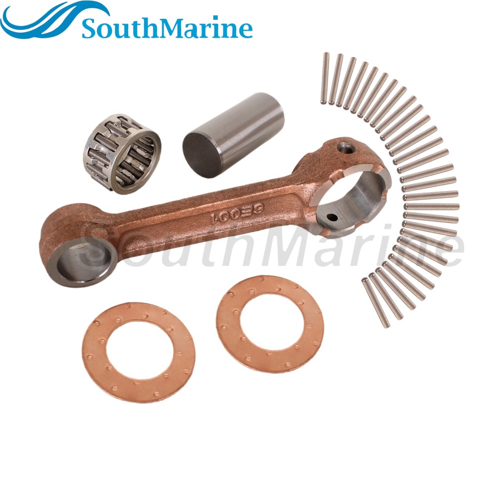 Outboard Motor 6E0-11651-01 677-11651-01 Crankshaft Connecting Rod for Yamaha 4HP 5HP 6HP 8HP / 8758M 9492M for Mercury Mariner