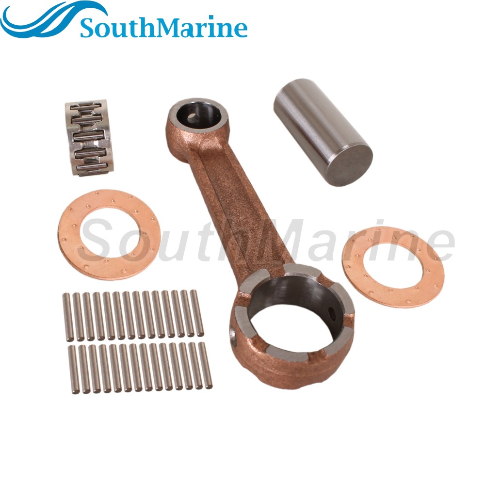 Outboard Motor 6E0-11651-01 677-11651-01 Crankshaft Connecting Rod for Yamaha 4HP 5HP 6HP 8HP / 8758M 9492M for Mercury Mariner