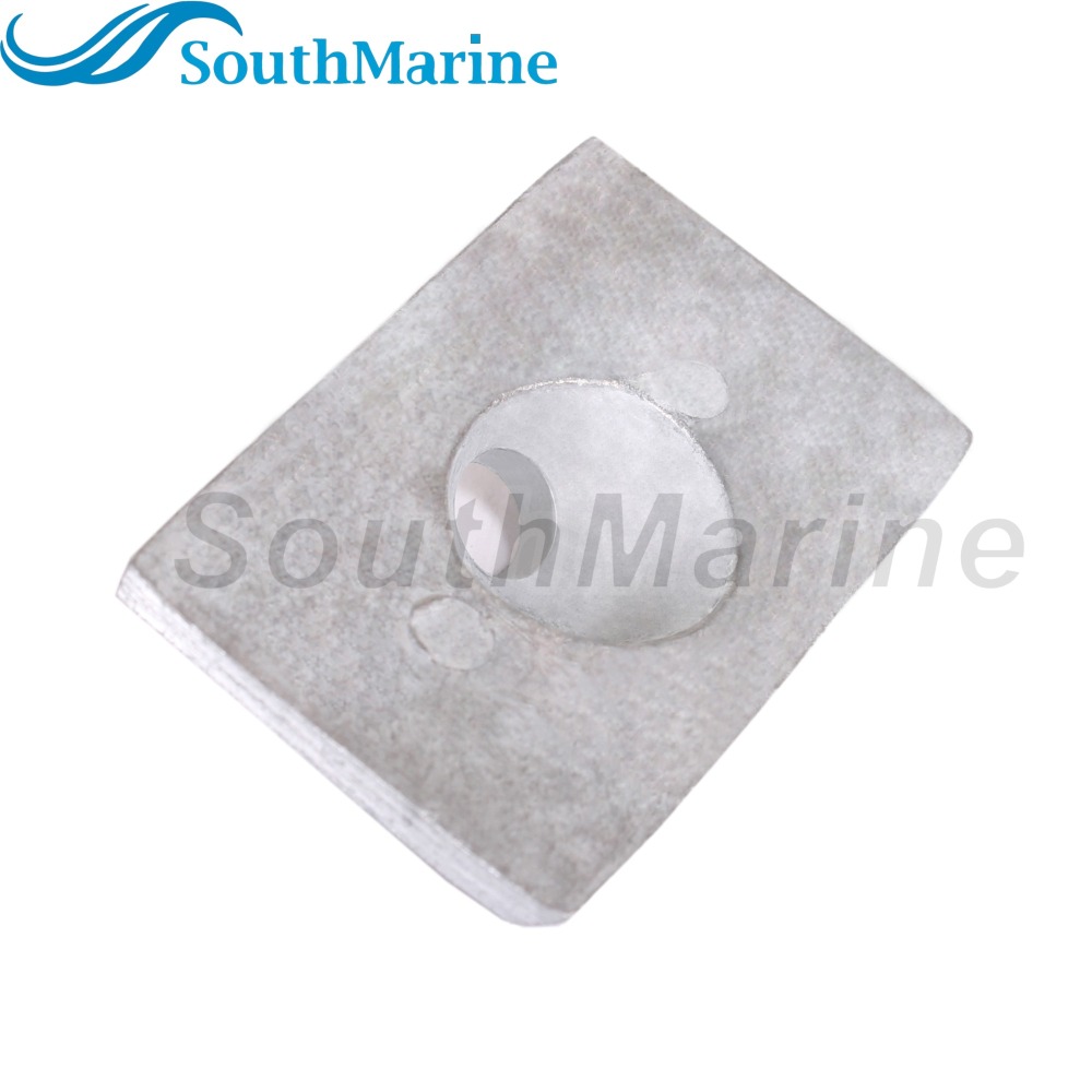Outboard Motor 42121A1 42121A2 42121Q02 LLC Trim Tab Anode for Mercury Mariner Force Lower Unit 6HP 8HP 9.9HP 10HP 13.5HP 15HP