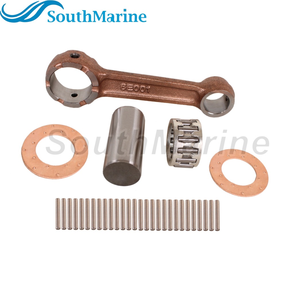 Outboard Motor 6E0-11651-01 677-11651-01 Crankshaft Connecting Rod for Yamaha 4HP 5HP 6HP 8HP / 8758M 9492M for Mercury Mariner