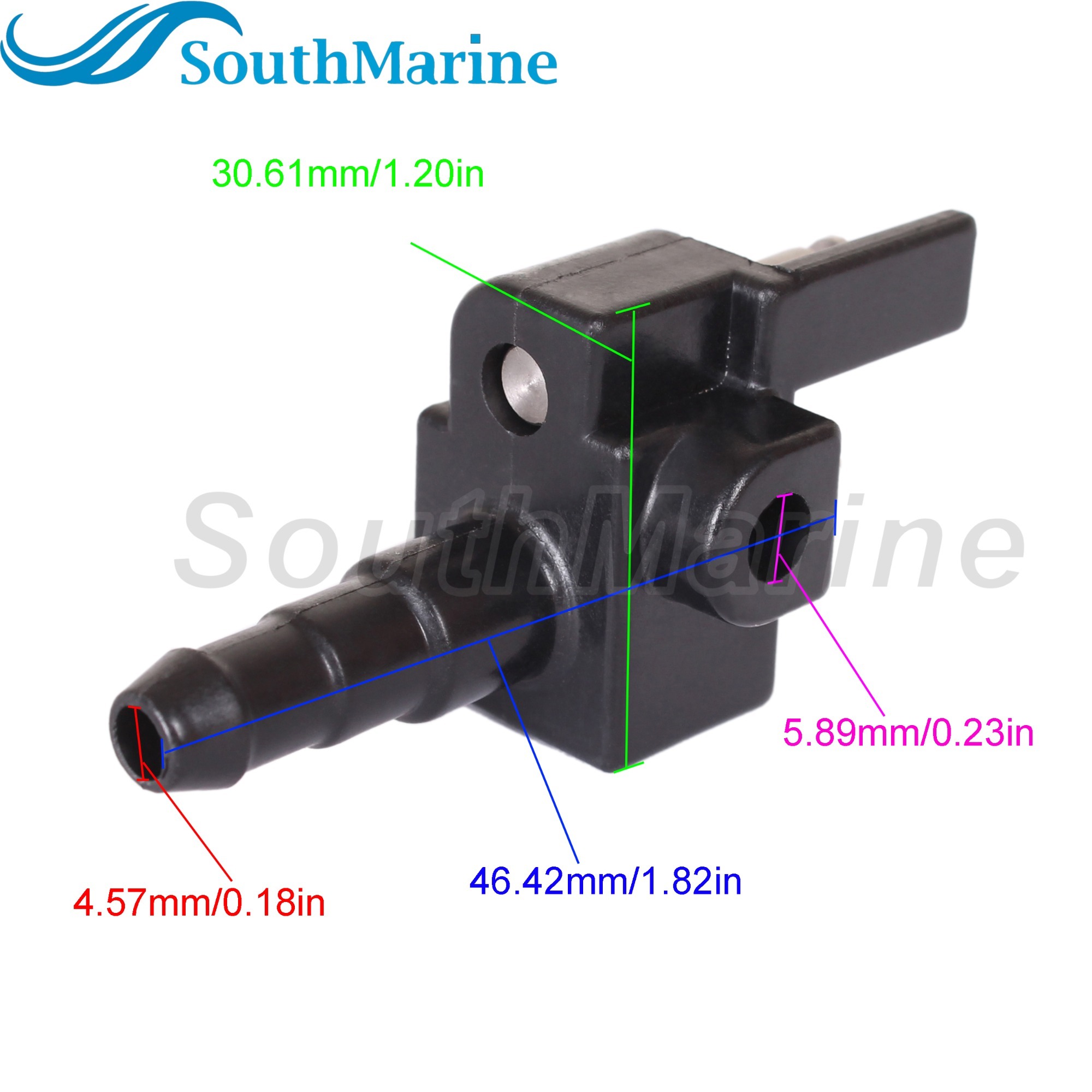 Outboard Motor 65720-986B0 65720-986L0 18-80425 Fuel Connector for Suzuki DF25-DF140 / 5032150 for Evinrude Johnson OMC BRP