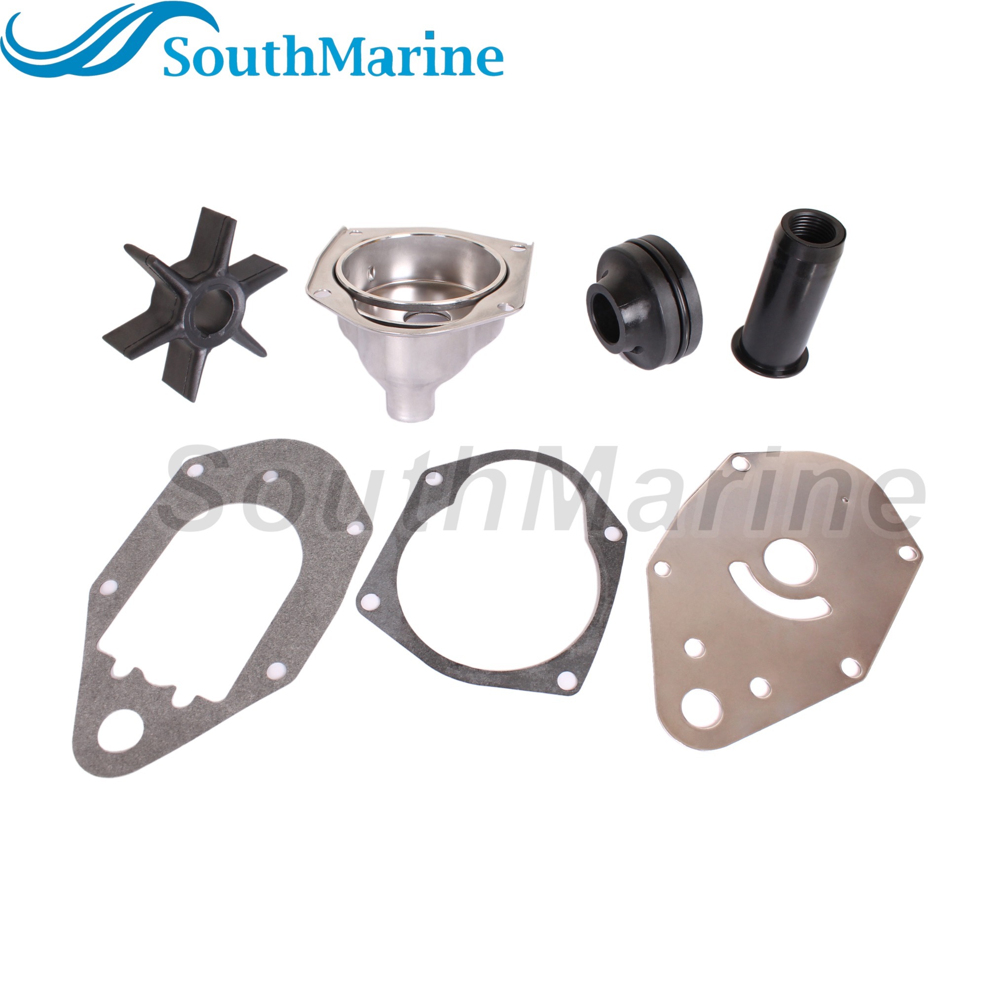 Outboard Motor 46-812966A4/A5/A6 812966A12/A11/A10 Water Pump Impeller Repair Kits for Mercury Mariner Force 30HP-70HP