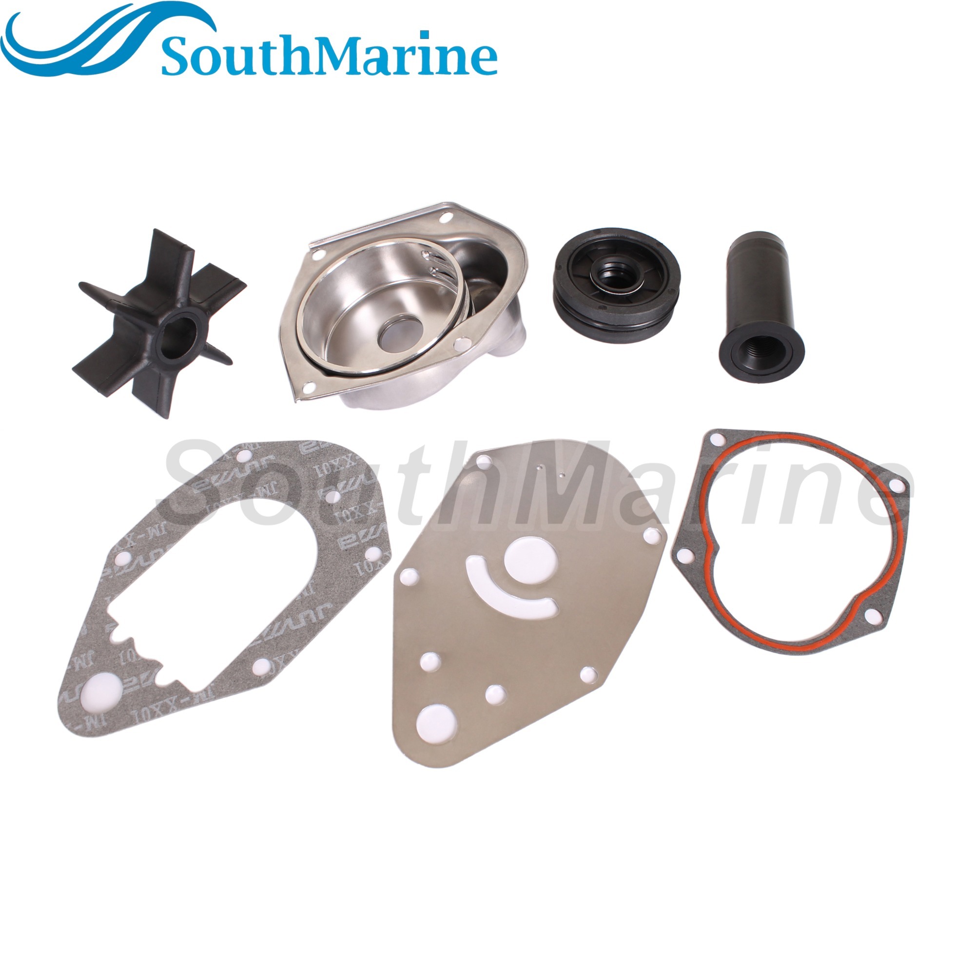 Outboard Motor 46-812966A4/A5/A6 812966A12/A11/A10 Water Pump Impeller Repair Kits for Mercury Mariner Force 30HP-70HP