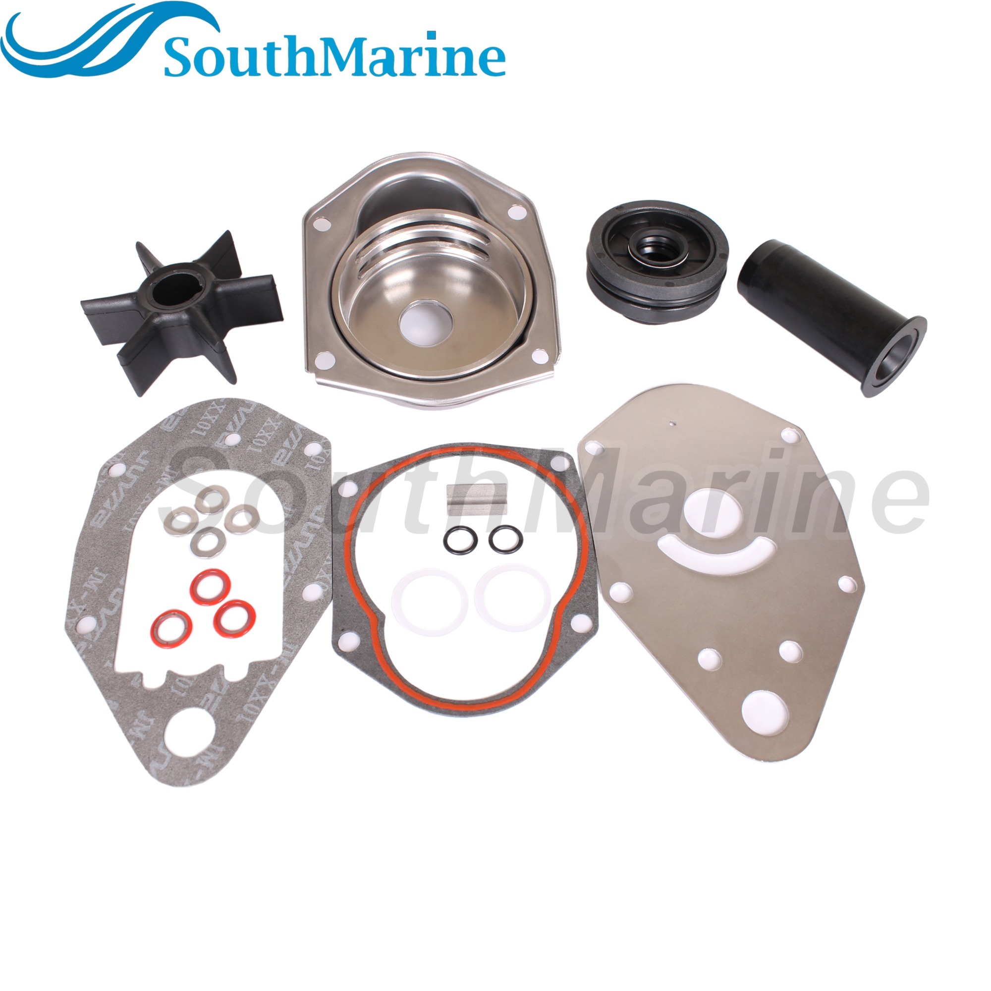 Outboard Motor 46-812966A4/A5/A6 812966A12/A11/A10 Water Pump Impeller Repair Kits for Mercury Mariner Force 30HP-70HP