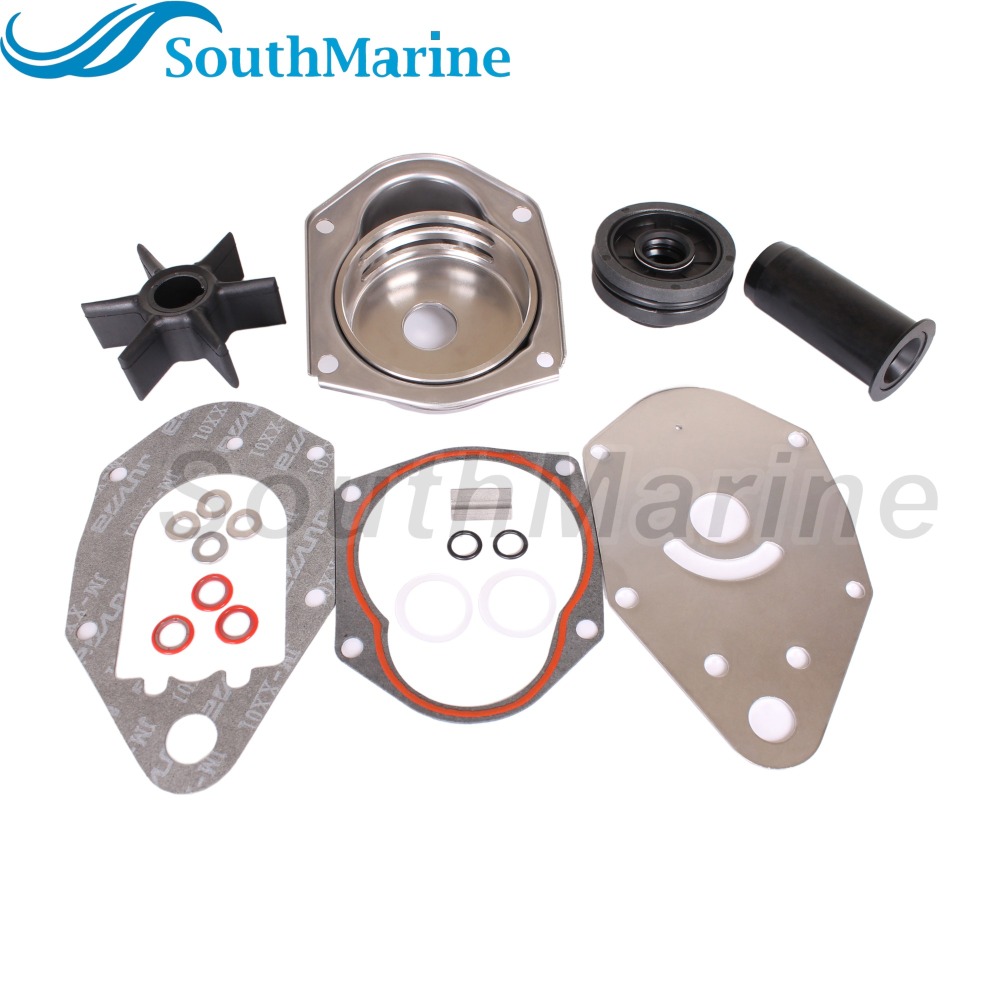 Outboard Motor 46-812966A4/A5/A6 812966A12/A11/A10 Water Pump Impeller Repair Kits for Mercury Mariner Force 30HP-70HP