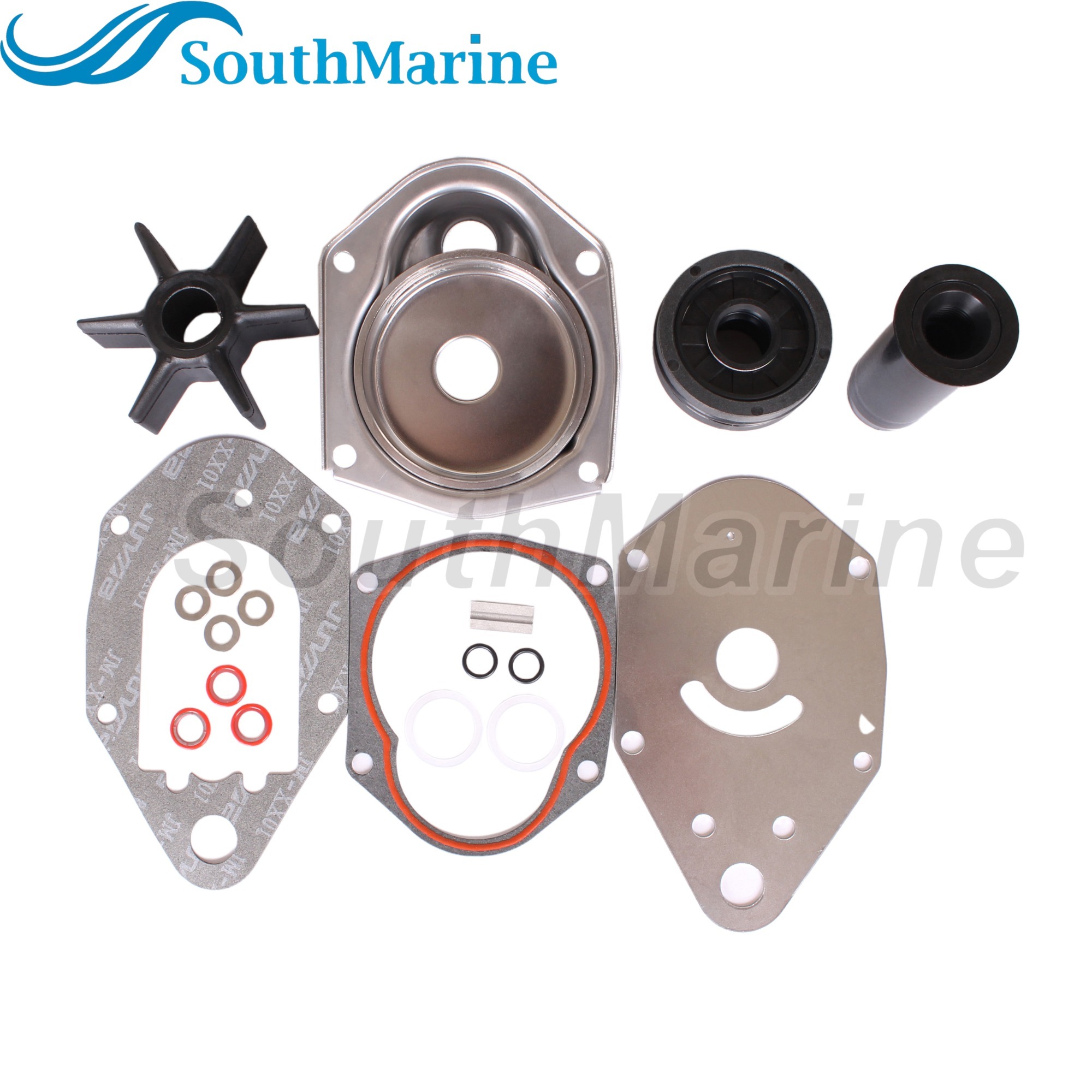 Outboard Motor 46-812966A4/A5/A6 812966A12/A11/A10 Water Pump Impeller Repair Kits for Mercury Mariner Force 30HP-70HP