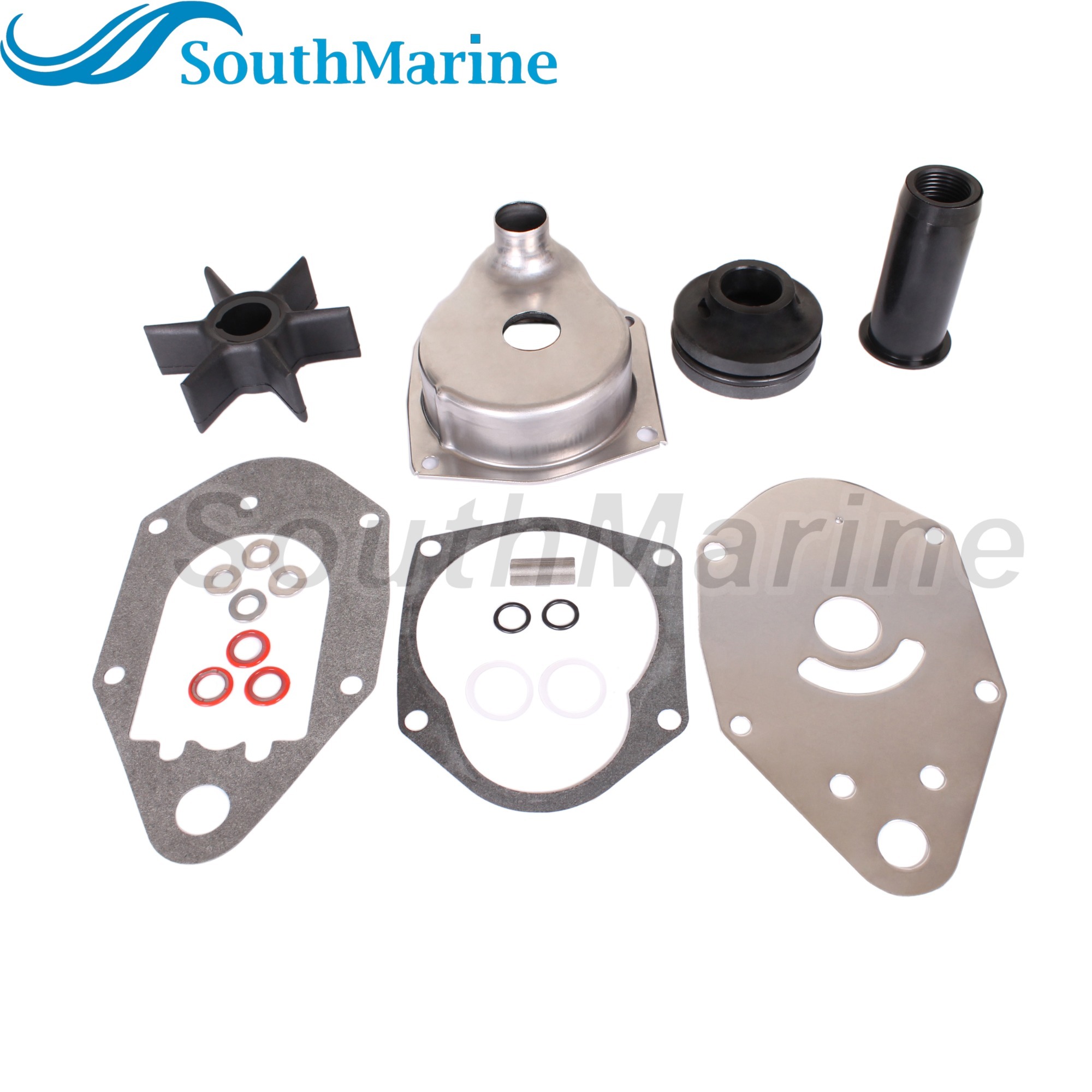 Outboard Motor 46-812966A4/A5/A6 812966A12/A11/A10 Water Pump Impeller Repair Kits for Mercury Mariner Force 30HP-70HP