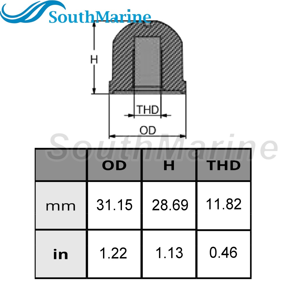 Outboard Motor 97-55989A9 55989Q9 55989T9 55989A3 18-6015-9 Transom Plate Nuts Anode for Mercury Mercruiser Boat Engine