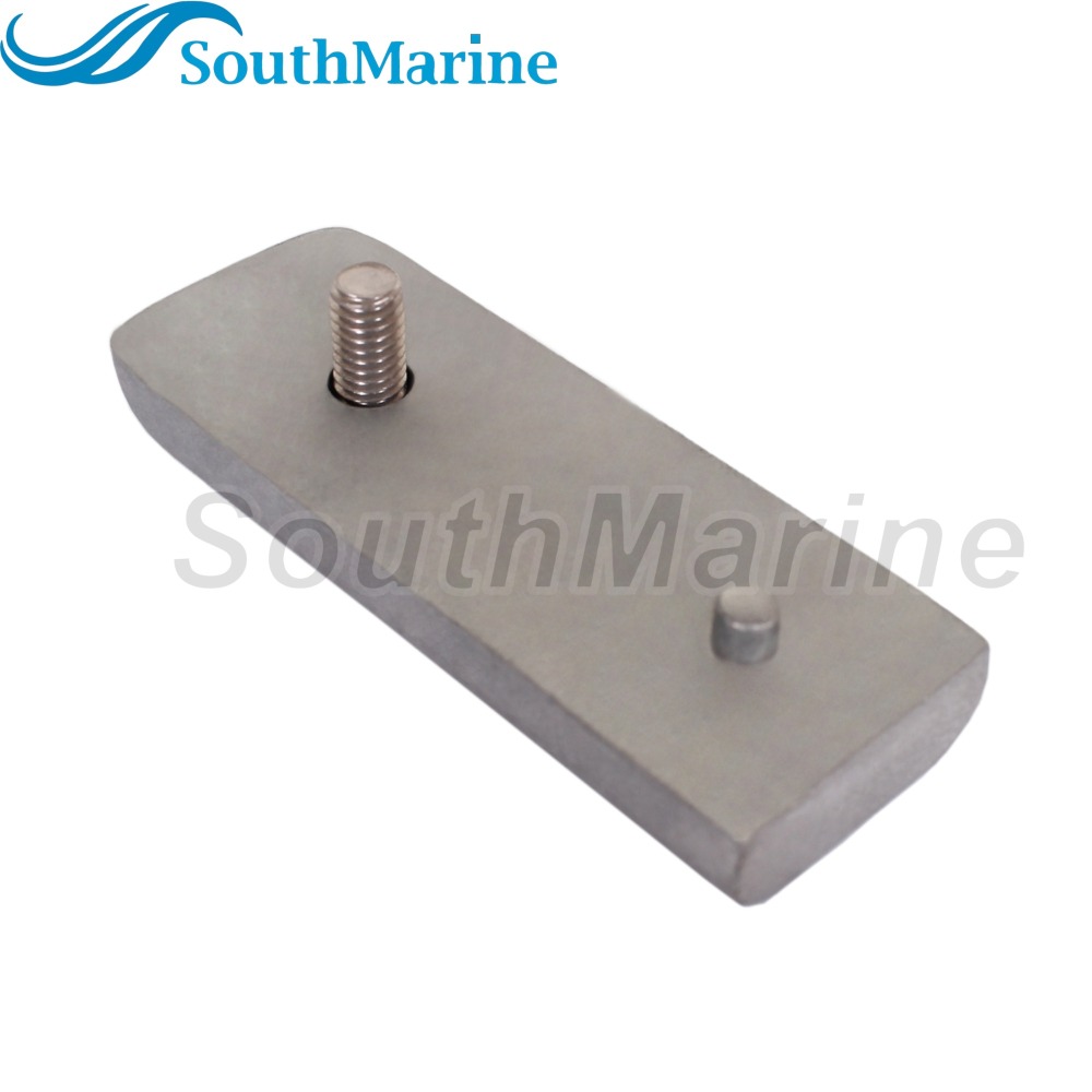 Outboard Motor 97-893404 892227 892227A Lower Units Power Trim Plate Anode for Mercury Mariner Force Verado L6 200HP-400HP