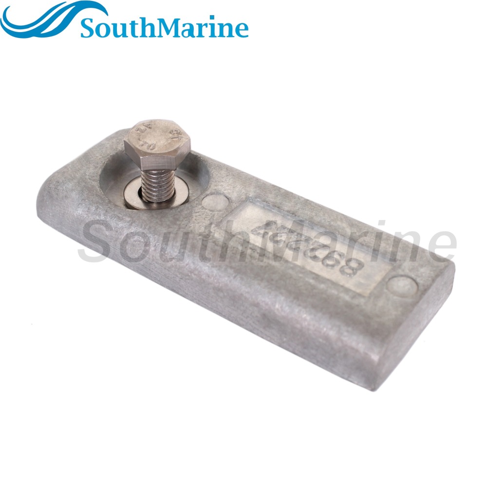 Outboard Motor 97-893404 892227 892227A Lower Units Power Trim Plate Anode for Mercury Mariner Force Verado L6 200HP-400HP