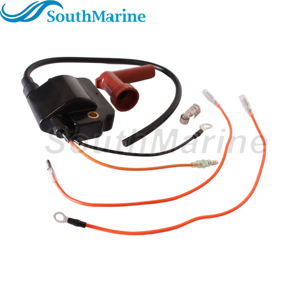 Outboard Motor 688-85570-10 688-85570-11 Ignition Coil Assy for Yamaha Boat Engine C75 75HP 85HP 90HP