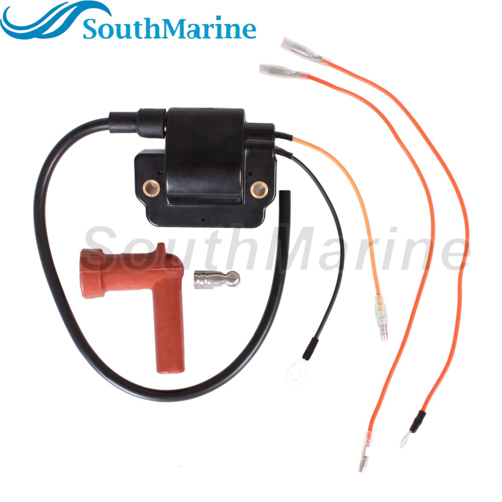 Outboard Motor 688-85570-10 688-85570-11 Ignition Coil Assy for Yamaha Boat Engine C75 75HP 85HP 90HP