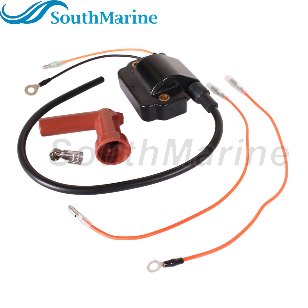Outboard Motor 688-85570-10 688-85570-11 Ignition Coil Assy for Yamaha Boat Engine C75 75HP 85HP 90HP