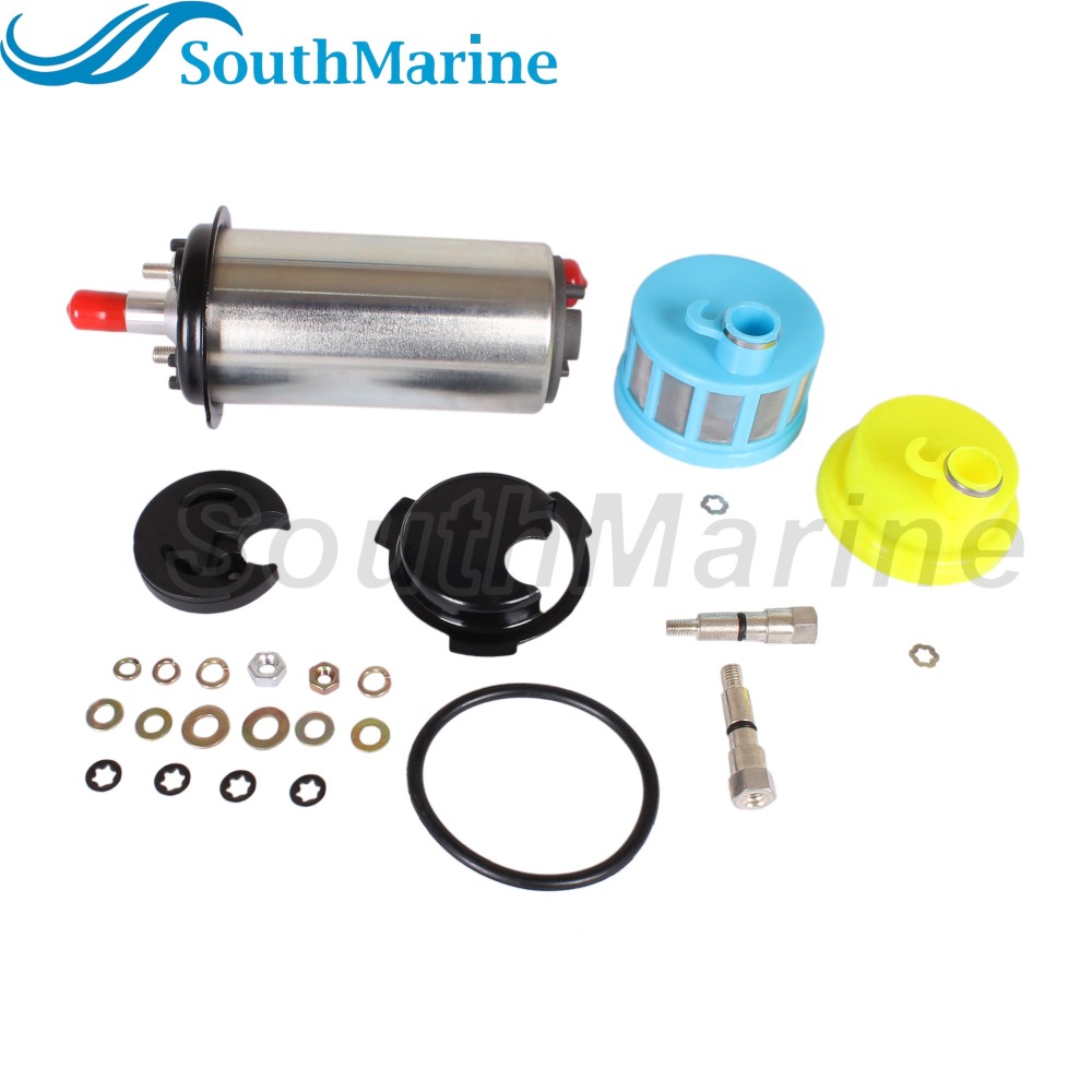 Boat Engine 65L-13907-00 66K-13907-00 67H-13907-00 18-7341 Electric Fuel Pump with Filter for Yamaha 150HP 200HP 225HP 250HP EFI / 827682T 809088T