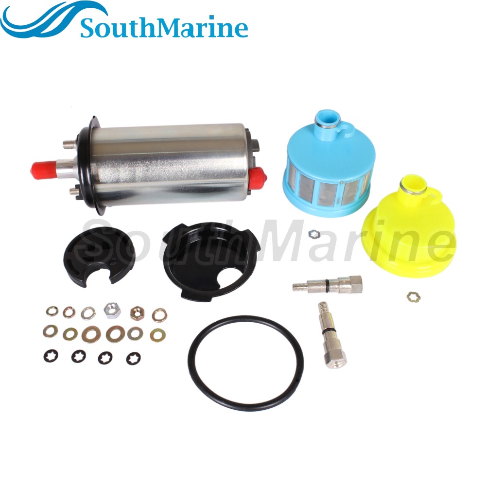 Boat Engine 65L-13907-00 66K-13907-00 67H-13907-00 18-7341 Electric Fuel Pump with Filter for Yamaha 150HP 200HP 225HP 250HP EFI / 827682T 809088T