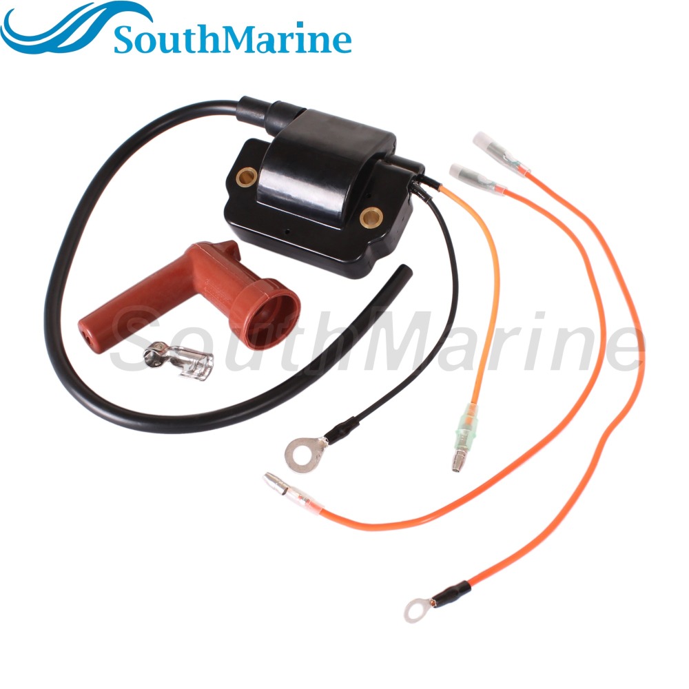 Outboard Motor 688-85570-10 688-85570-11 Ignition Coil Assy for Yamaha Boat Engine C75 75HP 85HP 90HP