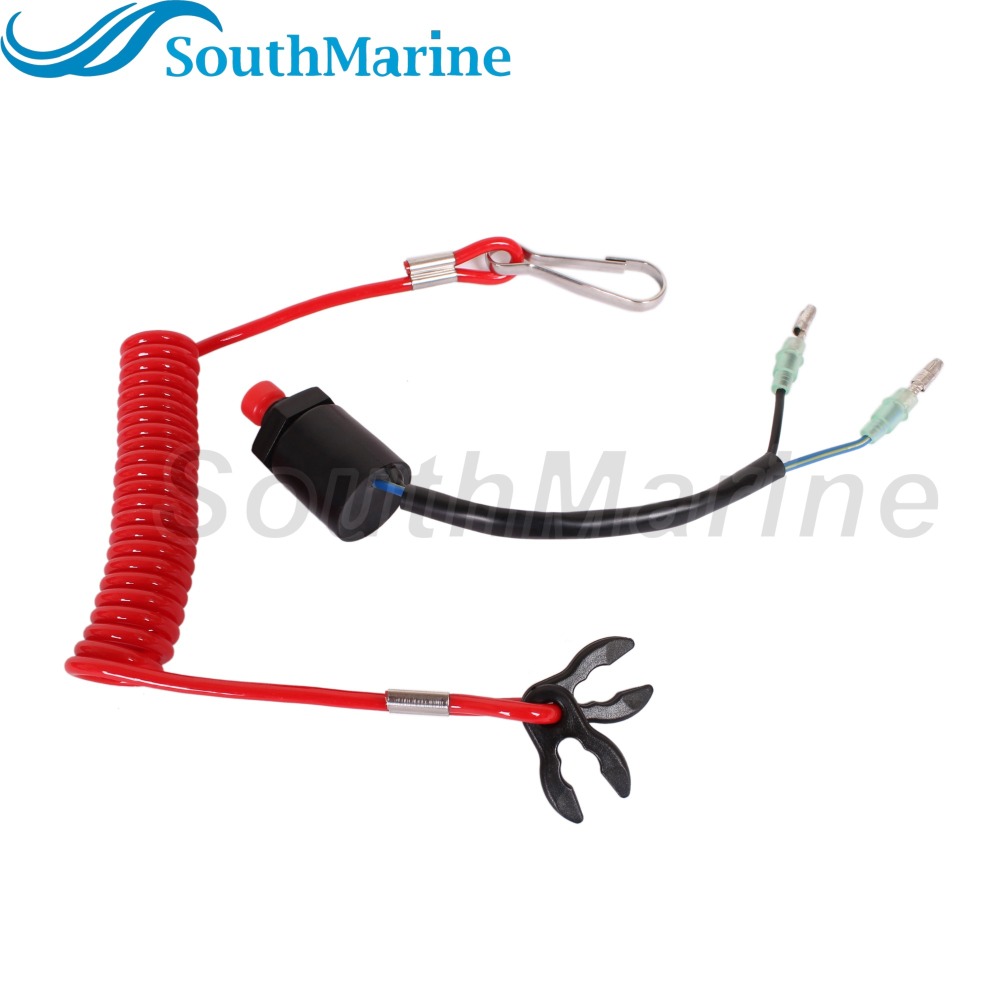 Boat Engine 37820-95351/52/53 37820-92E00/01/02/03/4/05 Kill Stop Switch for Suzuki 4HP-100HP / 5031481 for Evinrude Johnson