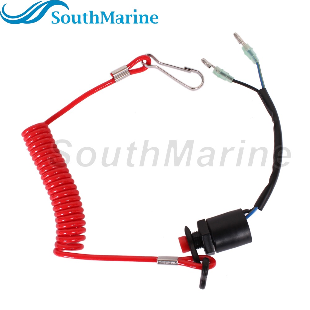 Boat Engine 37820-95351/52/53 37820-92E00/01/02/03/4/05 Kill Stop Switch for Suzuki 4HP-100HP / 5031481 for Evinrude Johnson