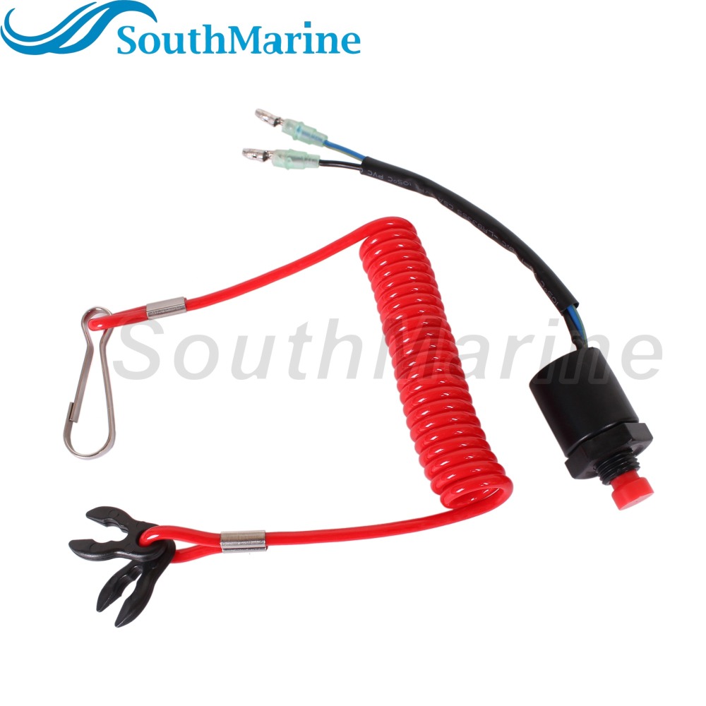 Boat Engine 37820-95351/52/53 37820-92E00/01/02/03/4/05 Kill Stop Switch for Suzuki 4HP-100HP / 5031481 for Evinrude Johnson