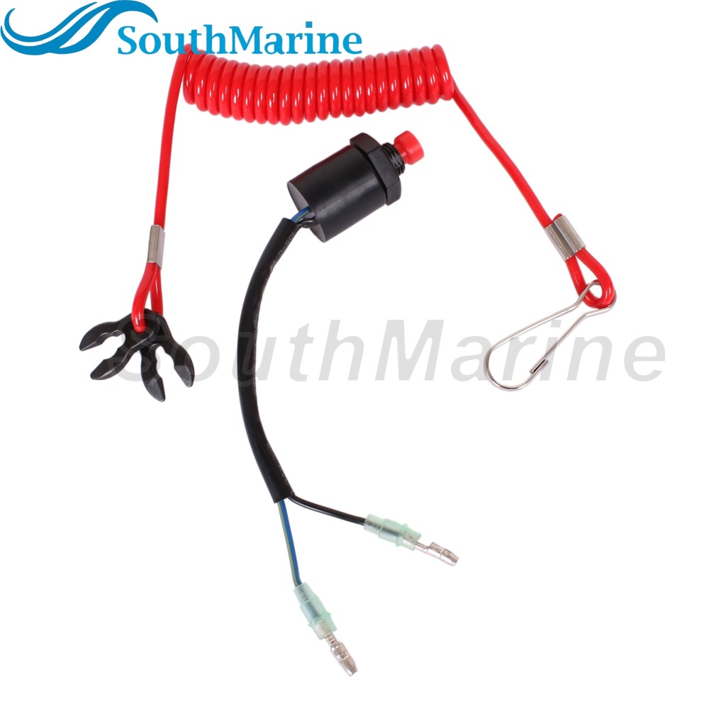 Boat Engine 37820-95351/52/53 37820-92E00/01/02/03/4/05 Kill Stop Switch for Suzuki 4HP-100HP / 5031481 for Evinrude Johnson